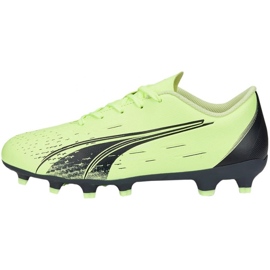 Puma Ultra Play FG / AG Jr 106923 01 fotbollsskor grön grön