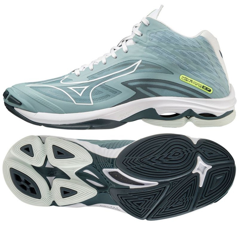 Volleybollskor Mizuno SS22 Wave Lighting Z7 M V1GA225038 blå blå