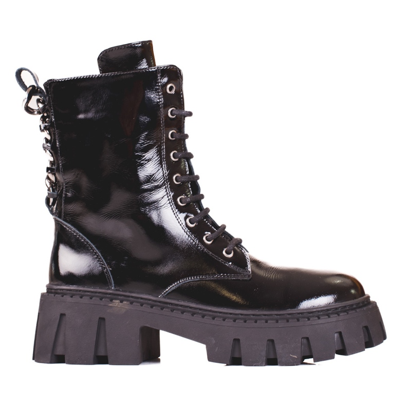 Svarta Shelovet-läderväskor för kvinnor