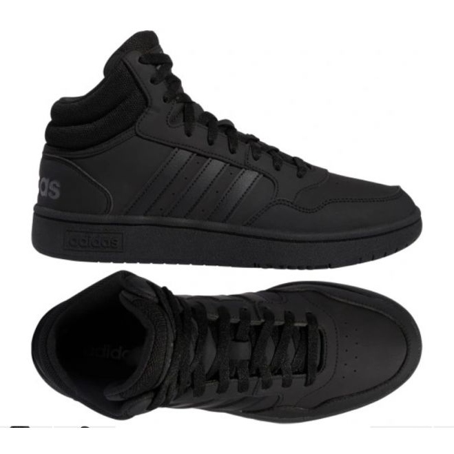 Adidas Hoops 3.0 Mid Wtr GW6421 skor svart
