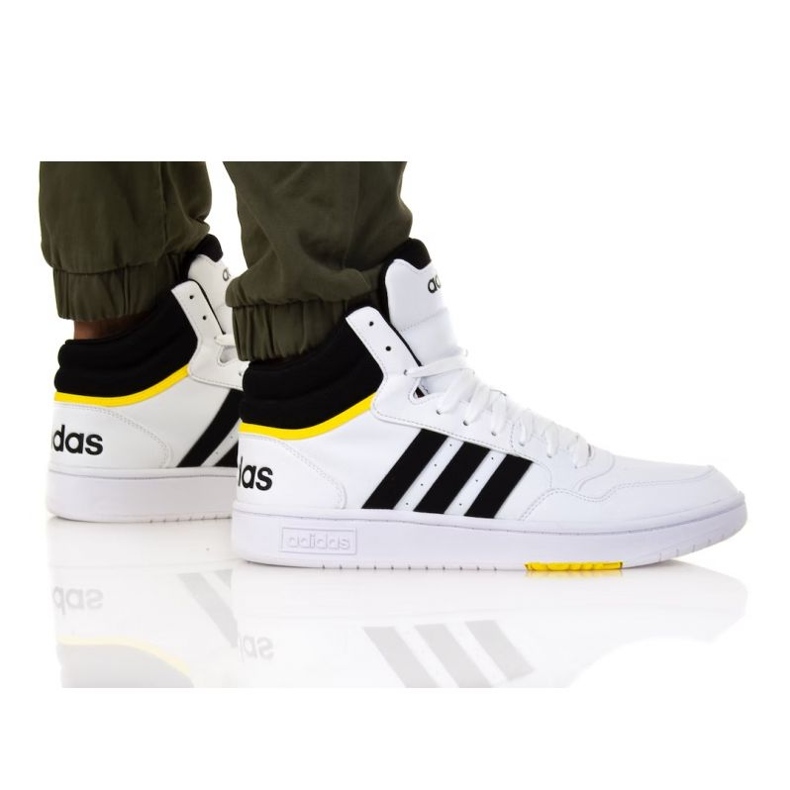Adidas Hoops 3.0 Mid M GZ4533 skor vit