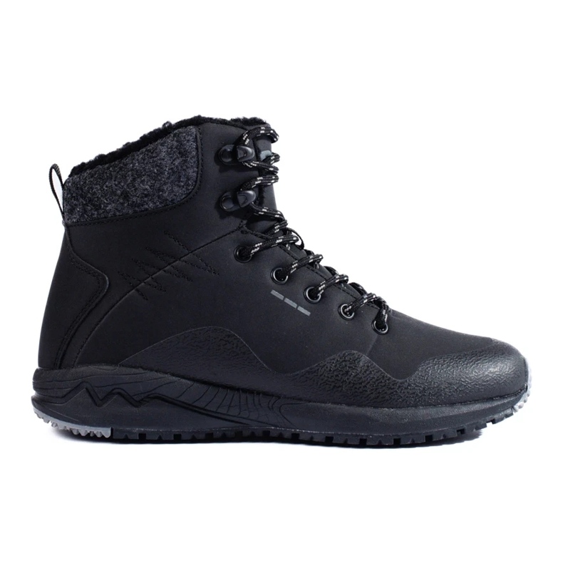 DK Svarta vandringskängor för damer med shelovet-isolering