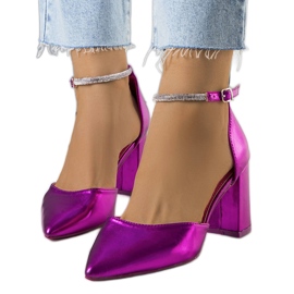 BM Rosa pumps med Leighton cubic zirconia