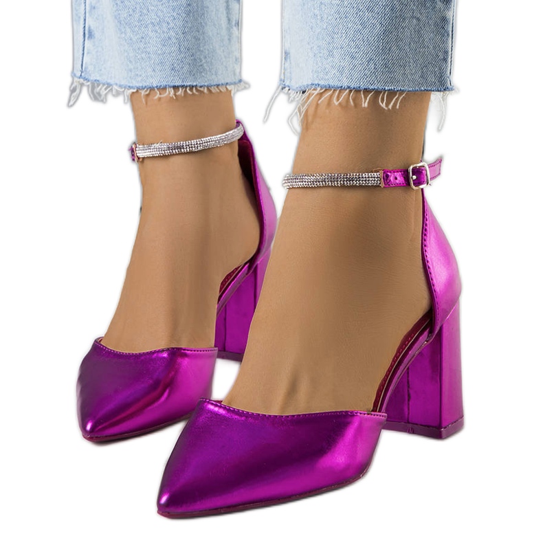 BM Rosa pumps med Leighton cubic zirconia