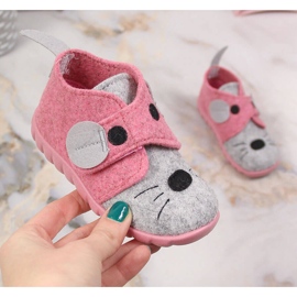 Tofflor för tjejer med kardborre Befado 526P104