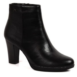 Isolerade höga klackar M.Daszyński W SAN8B svart