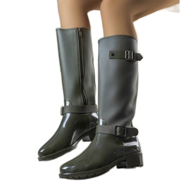 Gröna höga stövlar Lahti