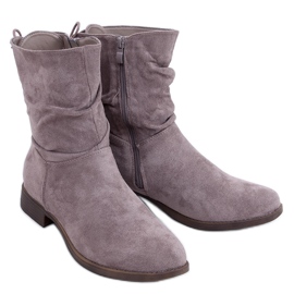 PA1 Theda Khaki platt mockaboots beige