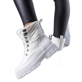 PA1 Anderson vita snöstövlar för kvinnor