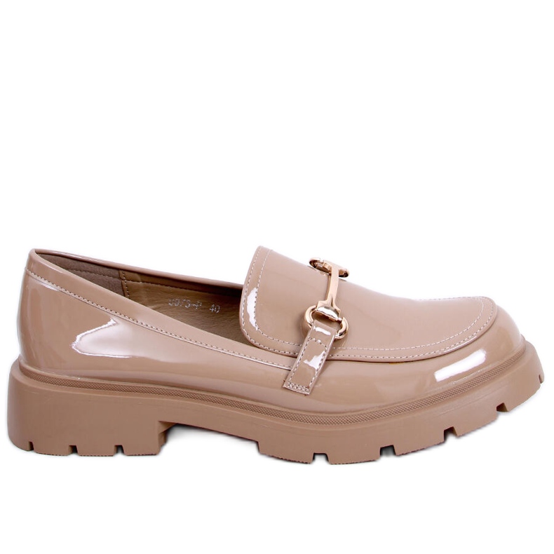 PA1 Bridget Khaki loafers för dam beige