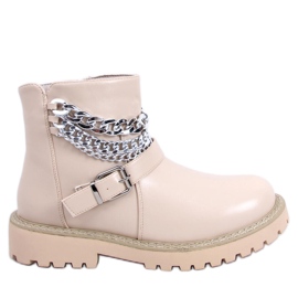 BM Stövlar med kedja Marvin Beige