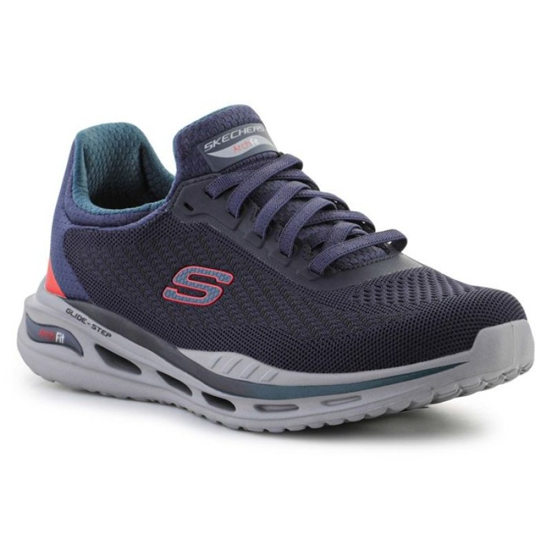 Skechers Arch Fit Orvan-Trayver skor 210434-DKNV blå