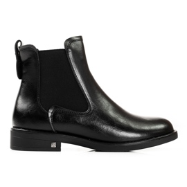 W. Potocki Jodhpur stövlar för kvinnor med isolering Potocki svart