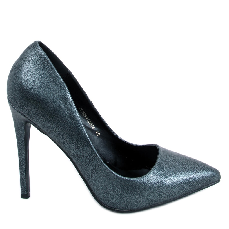 BM Leda Green högklackat dam svart grön
