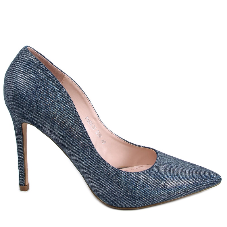 PA1 Halsey Gun iriserande klackar för kvinnor marinblå mångfärgad