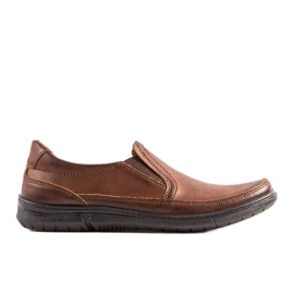 BM Bruna slip-on skor för män från Lazar