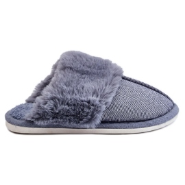 Isolerade tofflor för män Marinblå Marcus