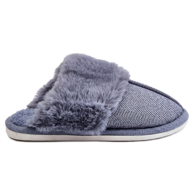 Isolerade tofflor för män Marinblå Marcus