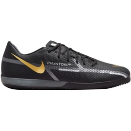 Nike Phantom GT2 Academy Ic M DC0765-007 fotbollsskor svart svart
