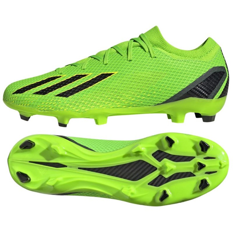 Adidas X Speedportal.3 Fg M GW8455 fotbollsskor grön grön