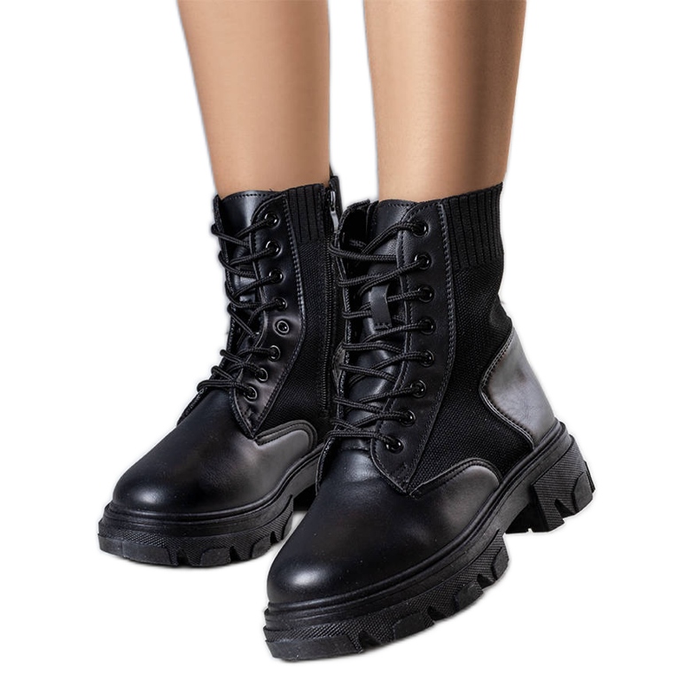 PA1 Lenotre svarta stövlar för kvinnor