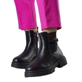 Svarta isolerade stövlar från Sanso