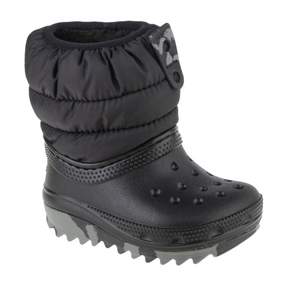 Crocs Classic Neo Puff Boot Toddler 207683-001 skor svart