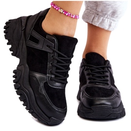 PG1 Fashionabla Sportskor Sneakers Svart Frezio