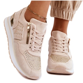 PG1 Sportskor för kvinnor med dekorativ dragkedja Adrea mångfärgad