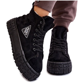 PM1 Högisolerade mocka Sneakers Svart Evren