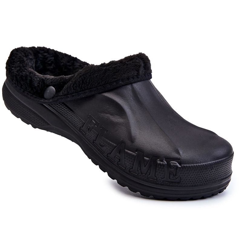 PM2 Warm Crocs Slides för män Svart Calmo