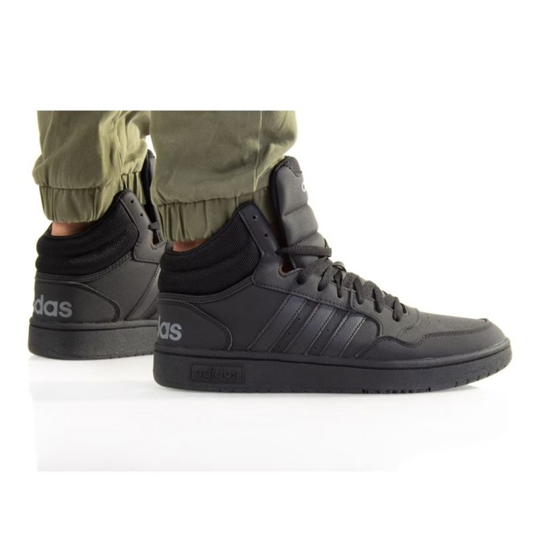 Adidas Hoops 3.0 Mid GV6683 skor svart