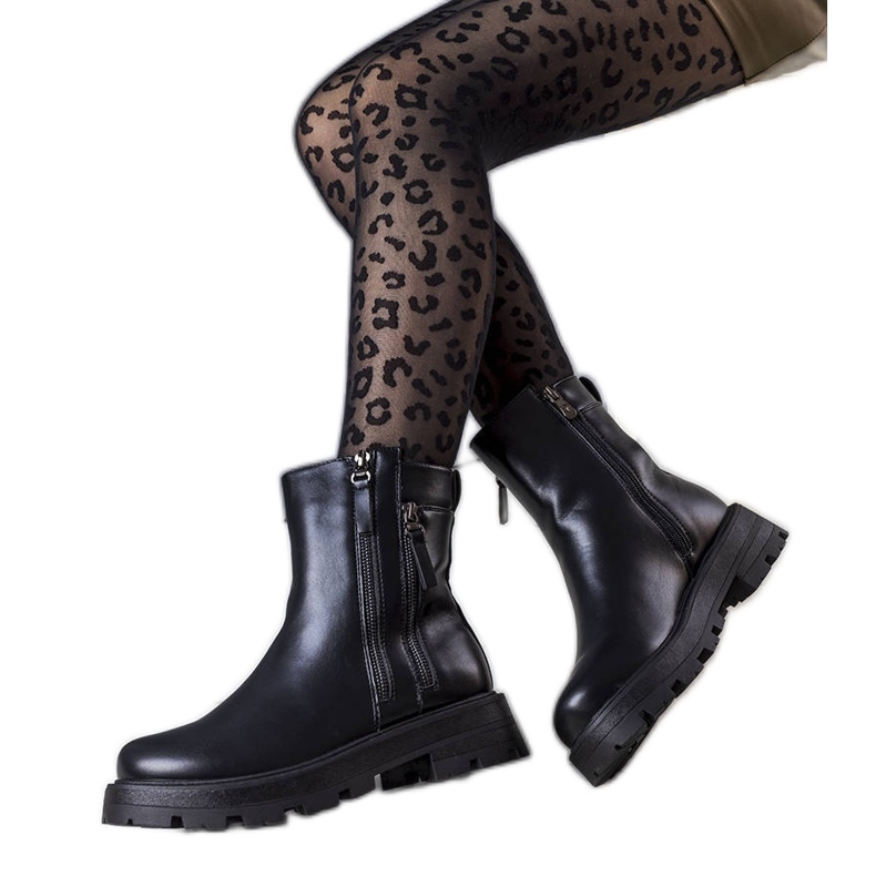 Svarta isolerade stövlar från Ferry