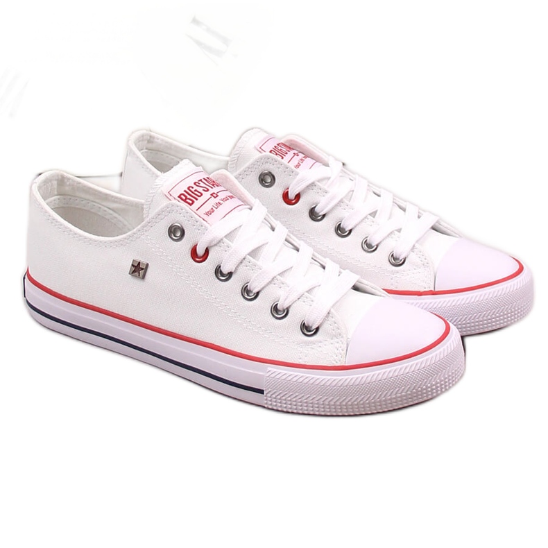 Vita halvsneakers Big Star T274022