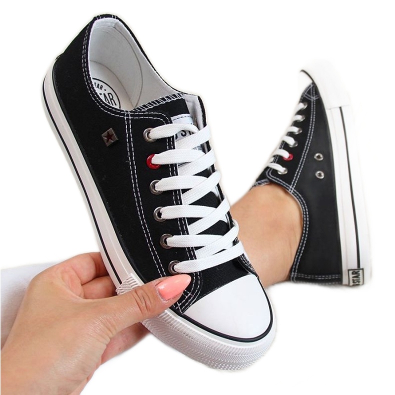 Skor, sneakers Big Star T274023 INT346 svart