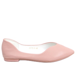 BM Ayanna Pink Cut Out Balettlägenheter rosa