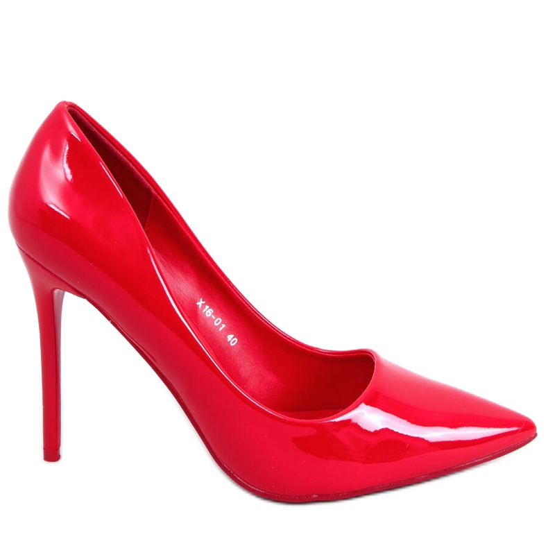 PA1 Rutina Rödlackerade högklackade damskor