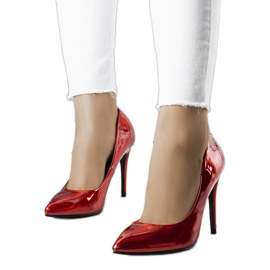 PA1 Zayd rödlackade höga klackar