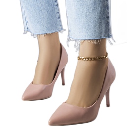 PA1 Rosa matta Raphael klackar beige