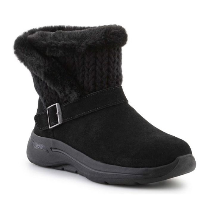 Skechers Go Walk Arch Fit Boot True Embrace 144422-BBK svart