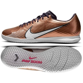 Nike Zoom Mercurial Vapor 15 Academy Qatar Ic M DR5947 810 fotbollsskor gyllene gyllene