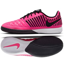 Nike LunarGato Ii Ic M 580456 605 fotbollsskor rosa rosor och lila