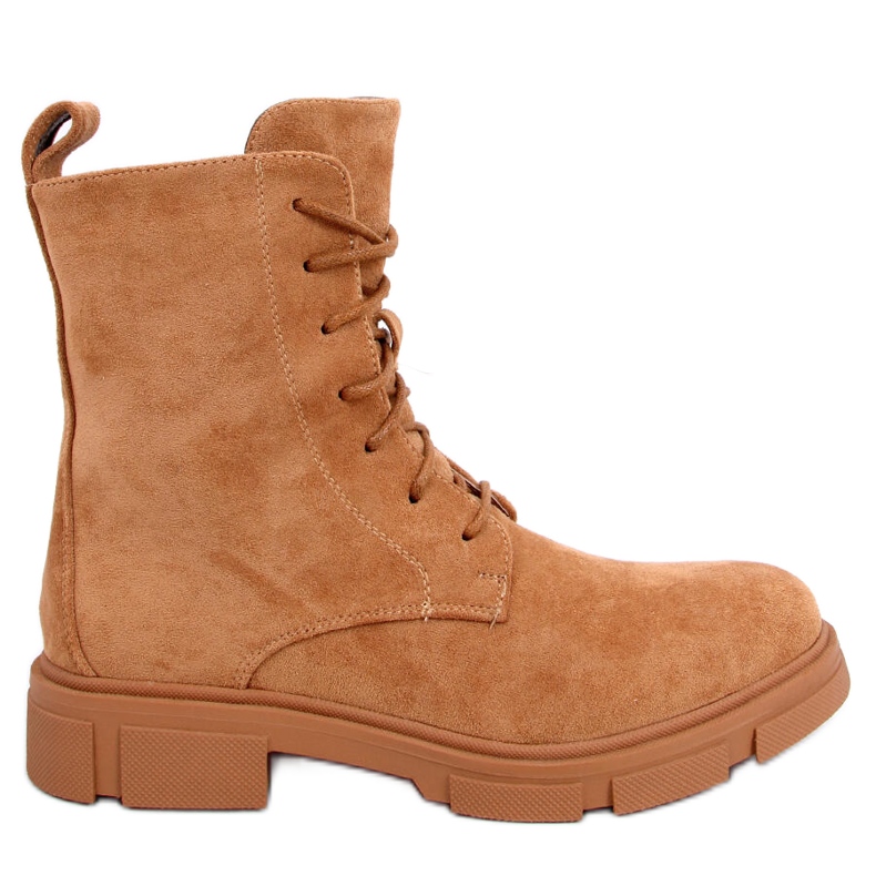 PA1 Zoe Camel-snörningsarbetare beige