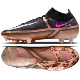 Fotbollsskor Nike Phantom GT2 Elite Qatar Dynamic Fit Fg M DR5955 810 brun svart