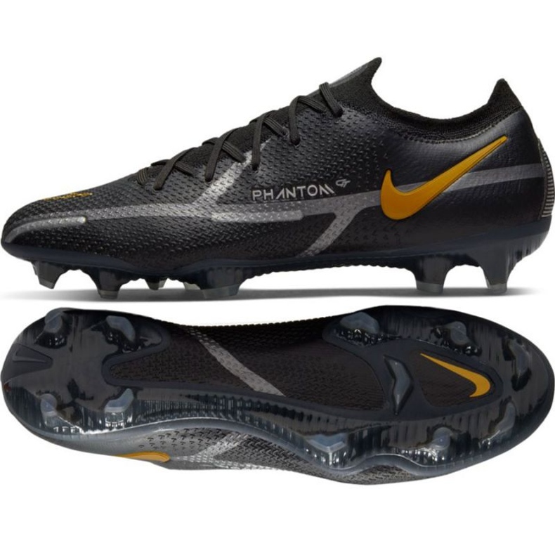 Nike Phantom GT2 Elite Fg M CZ9890 007 fotbollsskor svart svart
