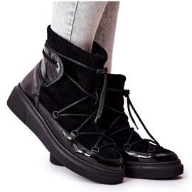 FILIPCZYK Isolerade mocka stövlar snöstövlar svart