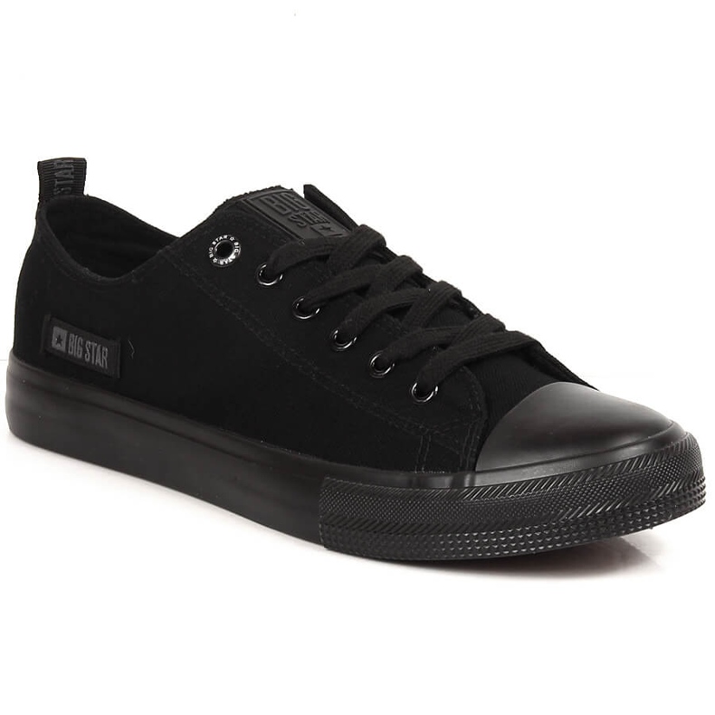 Big Star KK174007 svarta herrsneakers