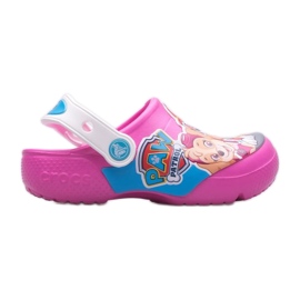 Slides Crocs Fun Lab Paw Patrol Clog Jr 206276-6QQ rosa mångfärgad