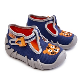 BEFADO S.A. Skor Tofflor Befado Tiger 110P462 Marinblå
