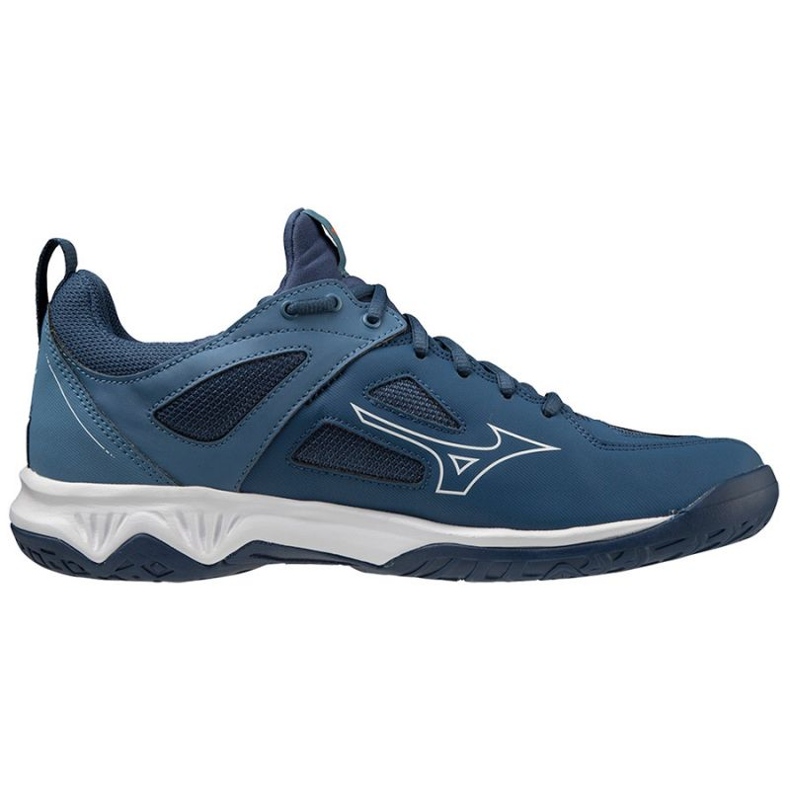 Mizuno Ghost Shadow X1GA218021 handbollsskor blå blå